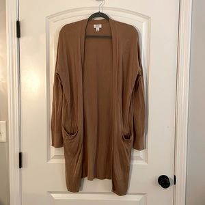 OLD NAVY Brown Long Cardigan - size L